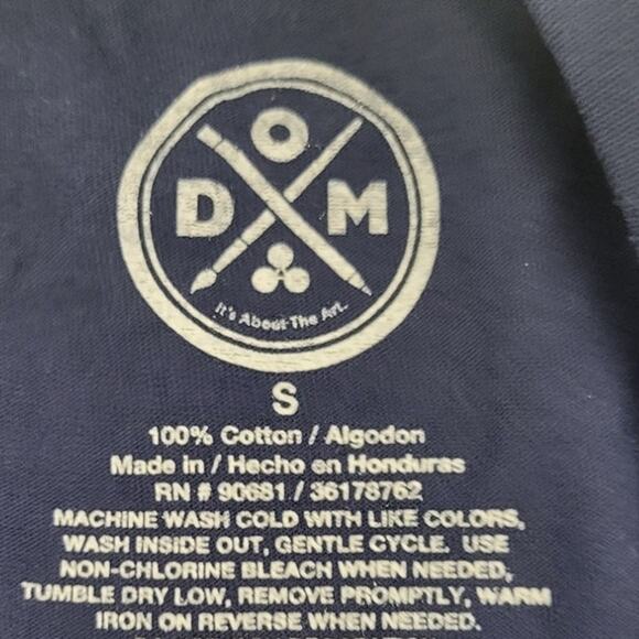 DOM T-Shirt Mens Small Come Together Retro Graphic Hippie Boho Coastal NWOT - Picture 4 of 4